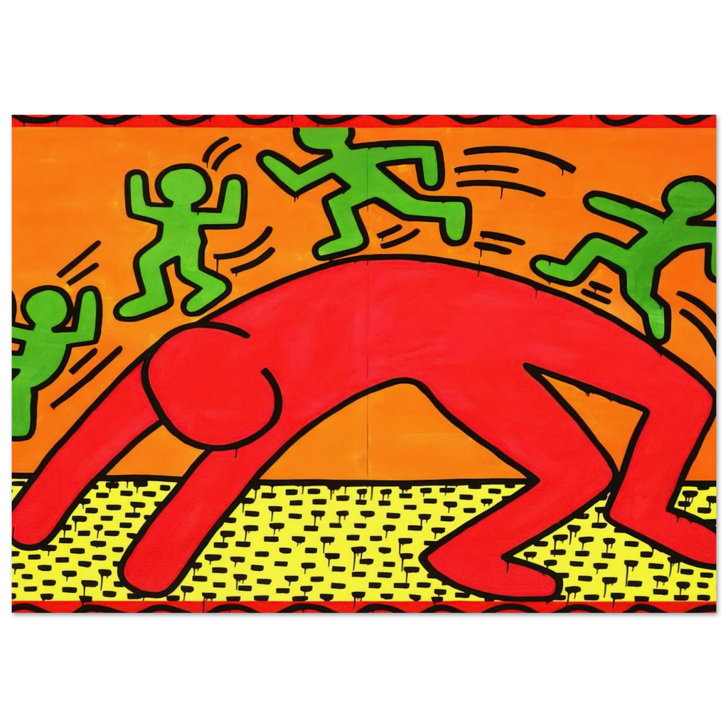 UNTITLED 1982 2 Poster | Keith Haring Poster | Keith Haring Prints