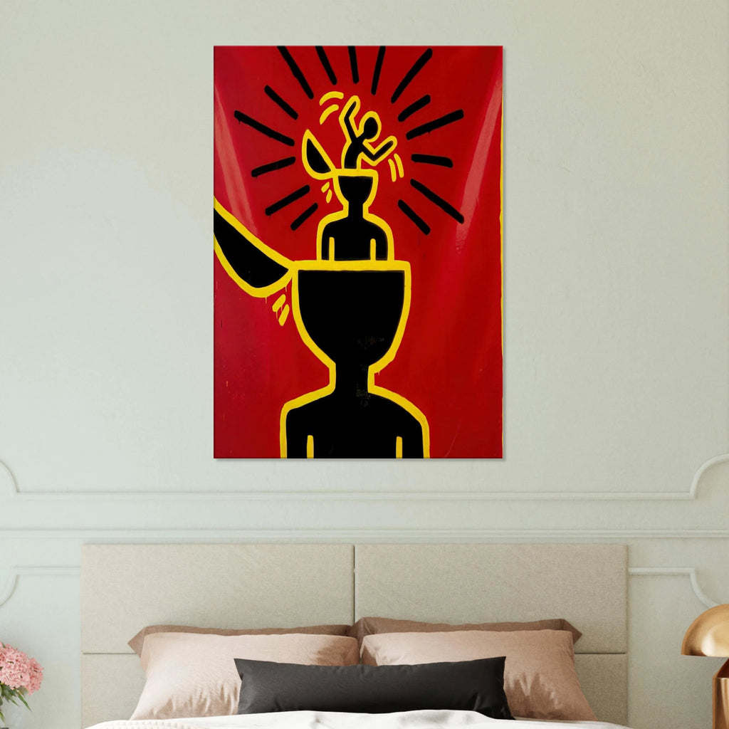 UNTITLED 1982 Canvas | Keith Haring Canvas | Keith Haring Prints