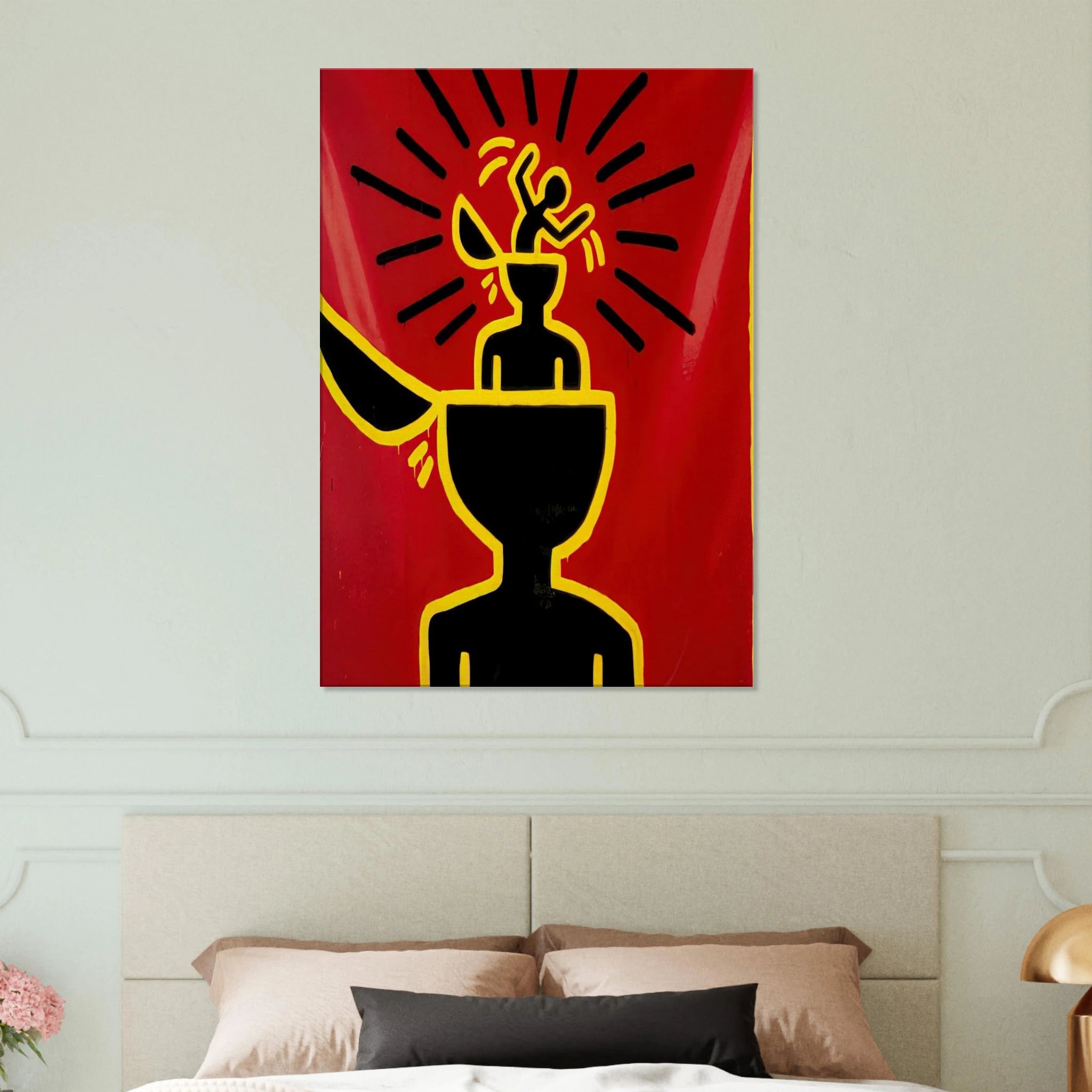 UNTITLED 1982 Canvas | Keith Haring Canvas | Keith Haring Prints