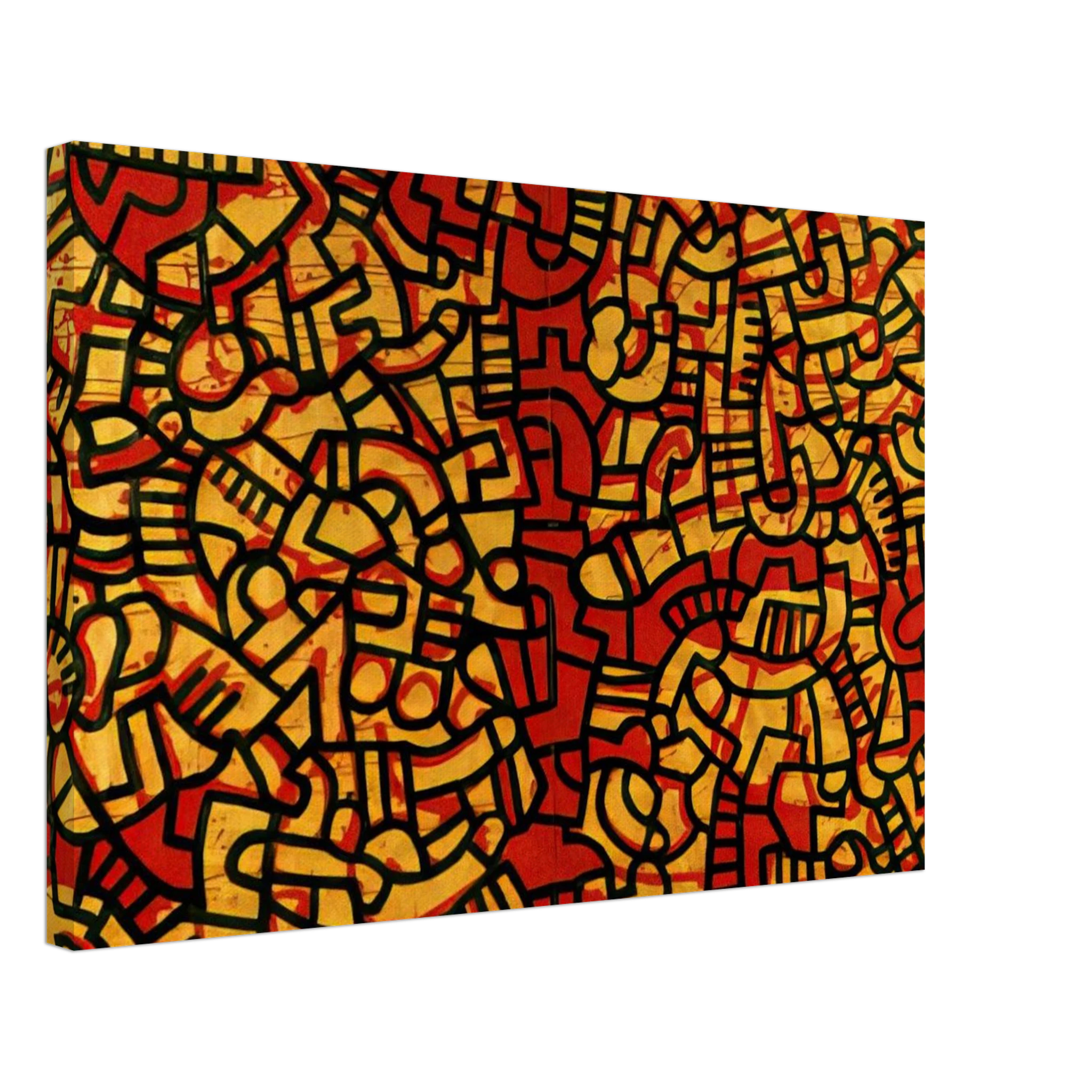 UNTITLED 1979 Canvas | Keith Haring Canvas | Keith Haring Prints