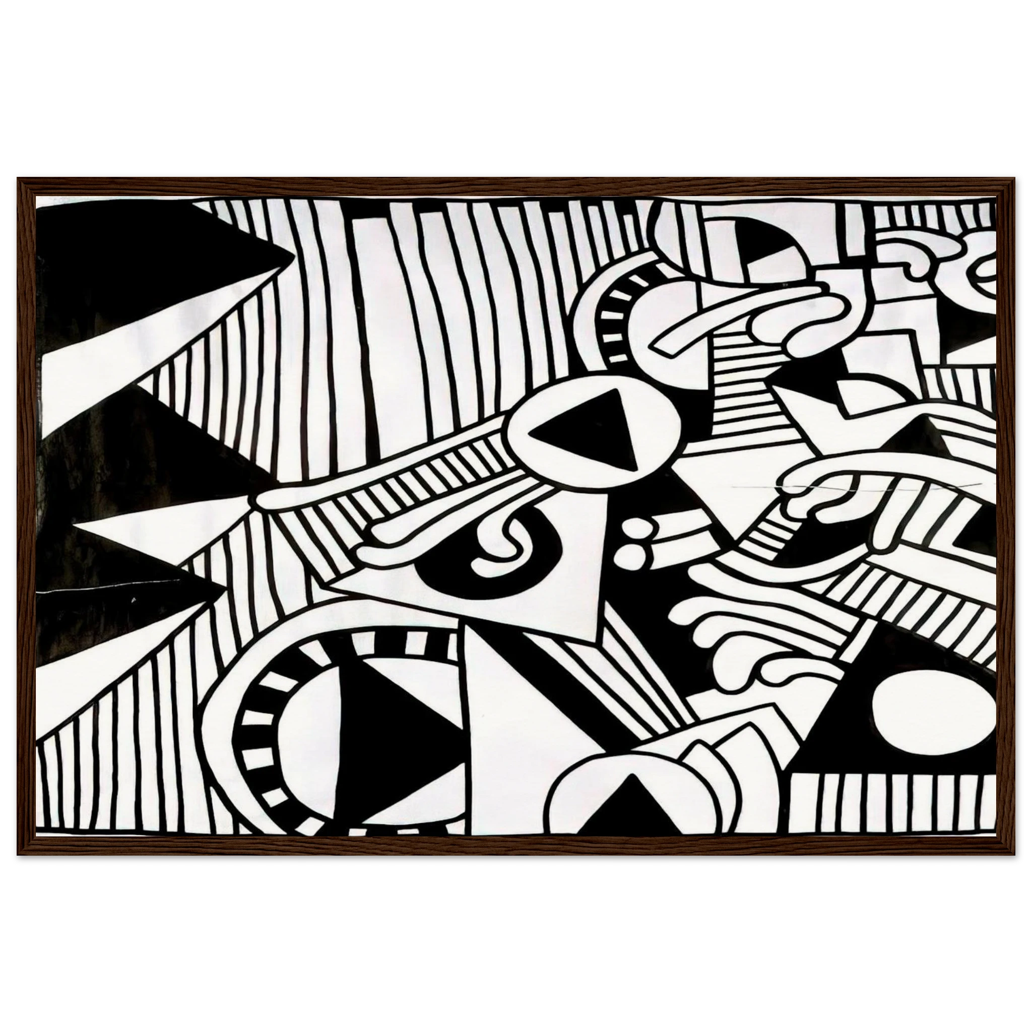 UNTITLED 1978 1 Framed Poster | Keith Haring Framed Prints Wall Art | Keith Haring Prints