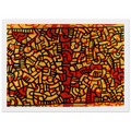 UNTITLED 1979 Framed Poster | Keith Haring Framed Prints Wall Art | Keith Haring Prints