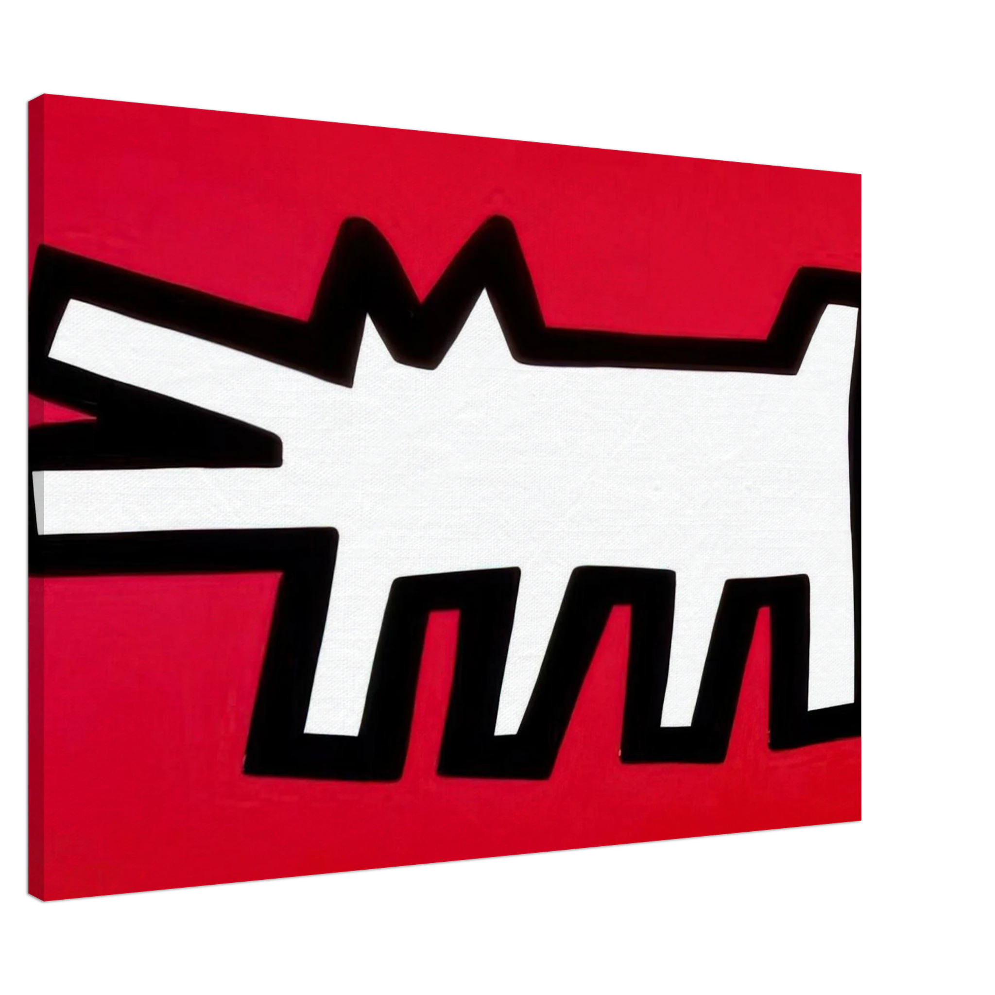 BARKING DOG 1990 Canvas | Keith Haring Canvas | Keith Haring Prints