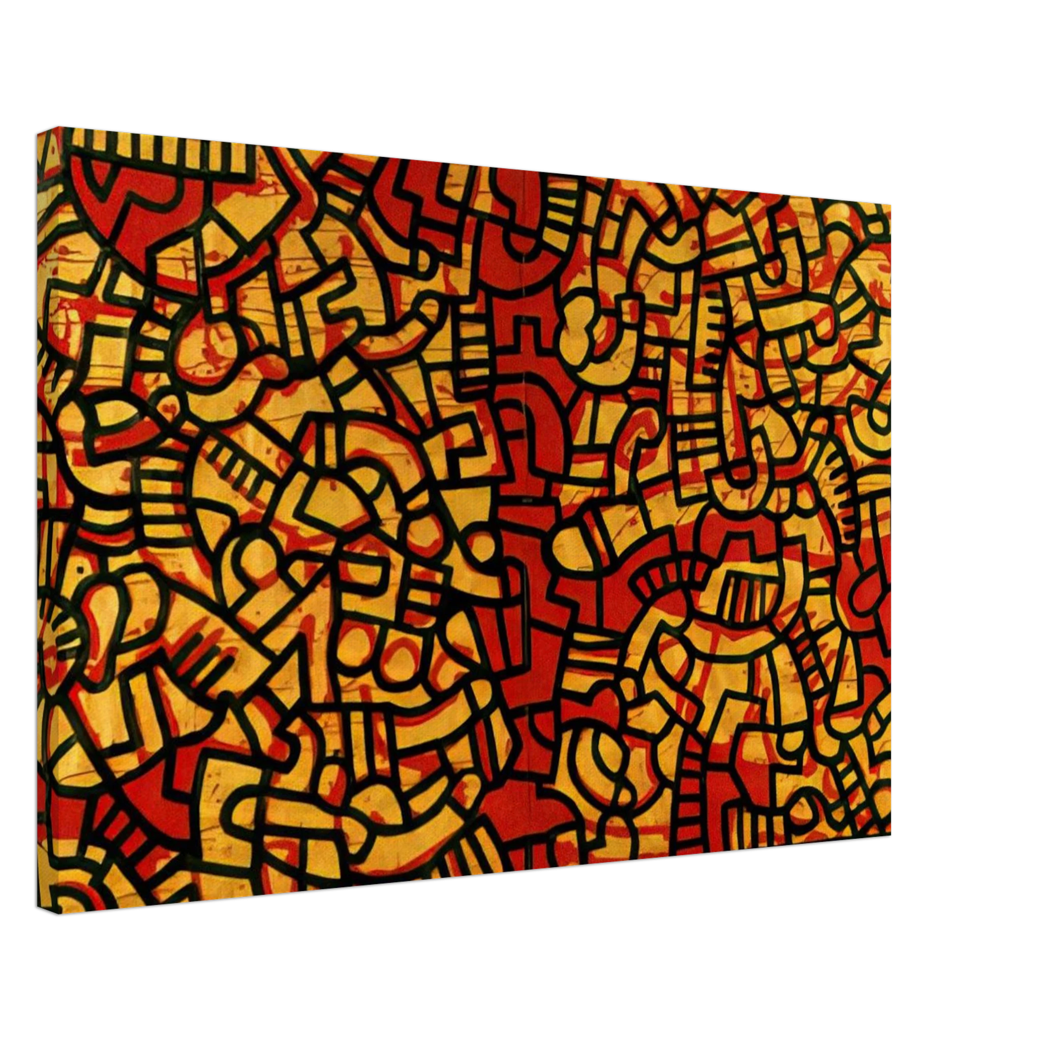 UNTITLED 1979 Canvas | Keith Haring Canvas | Keith Haring Prints