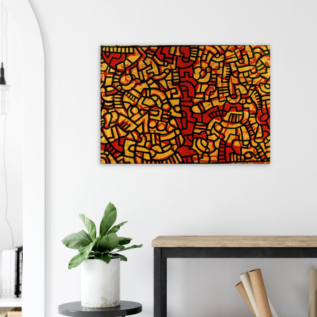 UNTITLED 1979 Canvas | Keith Haring Canvas | Keith Haring Prints