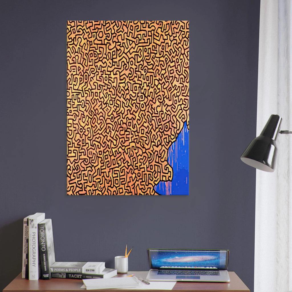 BRAZIL 1989 Canvas | Keith Haring Canvas | Keith Haring Prints