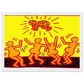 UNTITLED 1983 1 Framed Poster | Keith Haring Framed Prints Wall Art | Keith Haring Prints