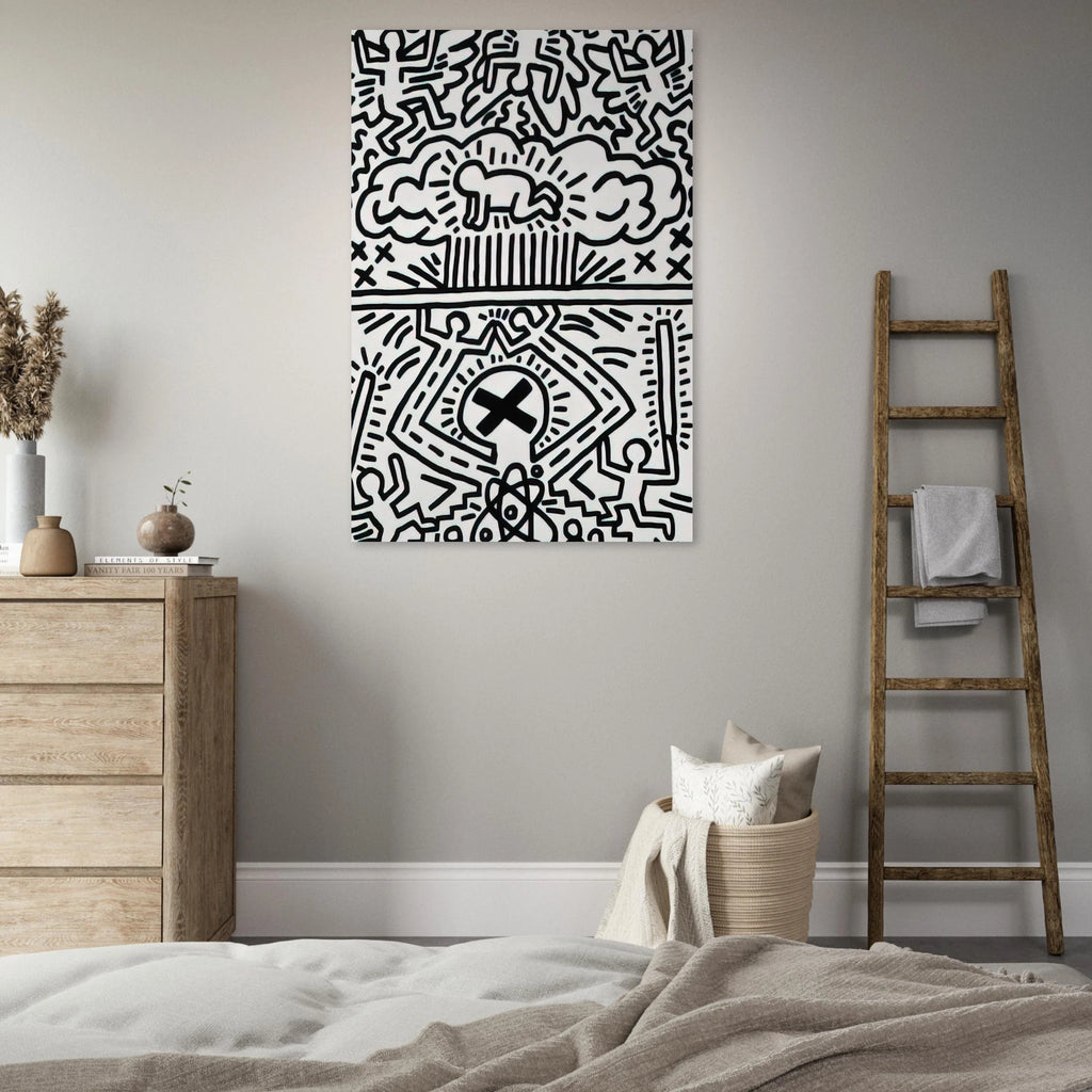 ANTI NUCLEAR RALLY 1982 Poster | Keith Haring Poster | Keith Haring Prints