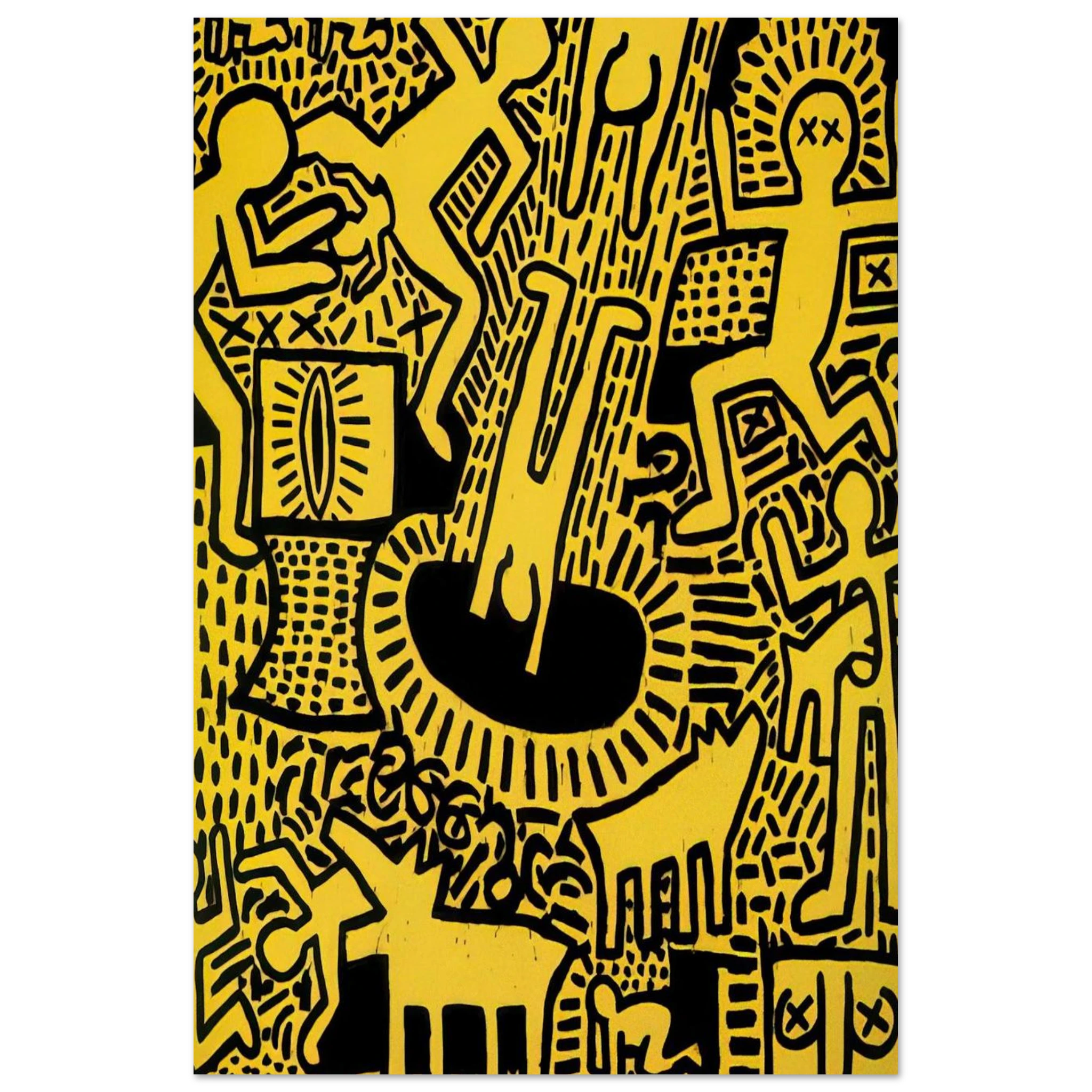 UNTITLED 1981 Poster | Keith Haring Poster | Keith Haring Prints