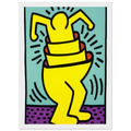 UNTITLED 1989 Framed Poster | Keith Haring Framed Prints Wall Art | Keith Haring Prints