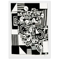 UNTITLED 1978 Framed Poster | Keith Haring Framed Prints Wall Art | Keith Haring Prints