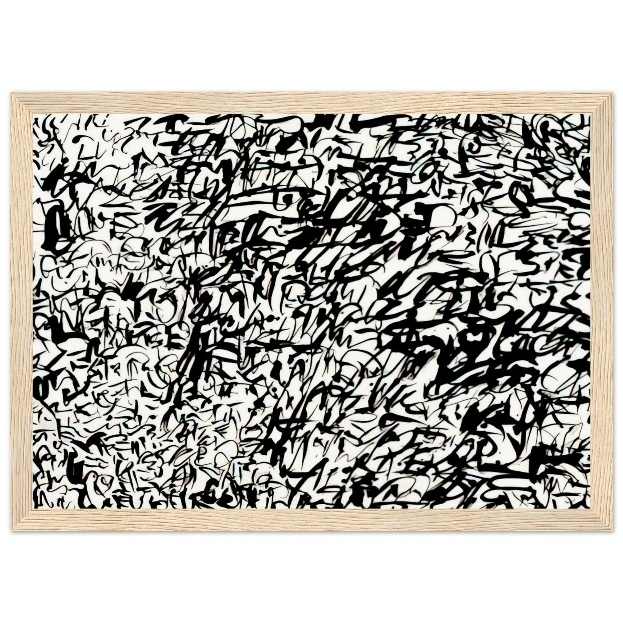 UNTITLED 1978 2 Framed Poster | Keith Haring Framed Prints Wall Art | Keith Haring Prints