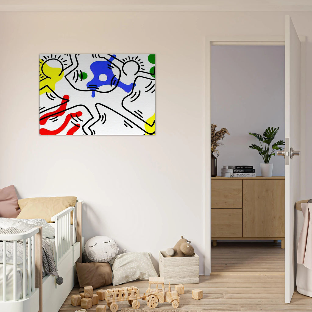 UNTITLED 1986 Canvas | Keith Haring Canvas | Keith Haring Prints