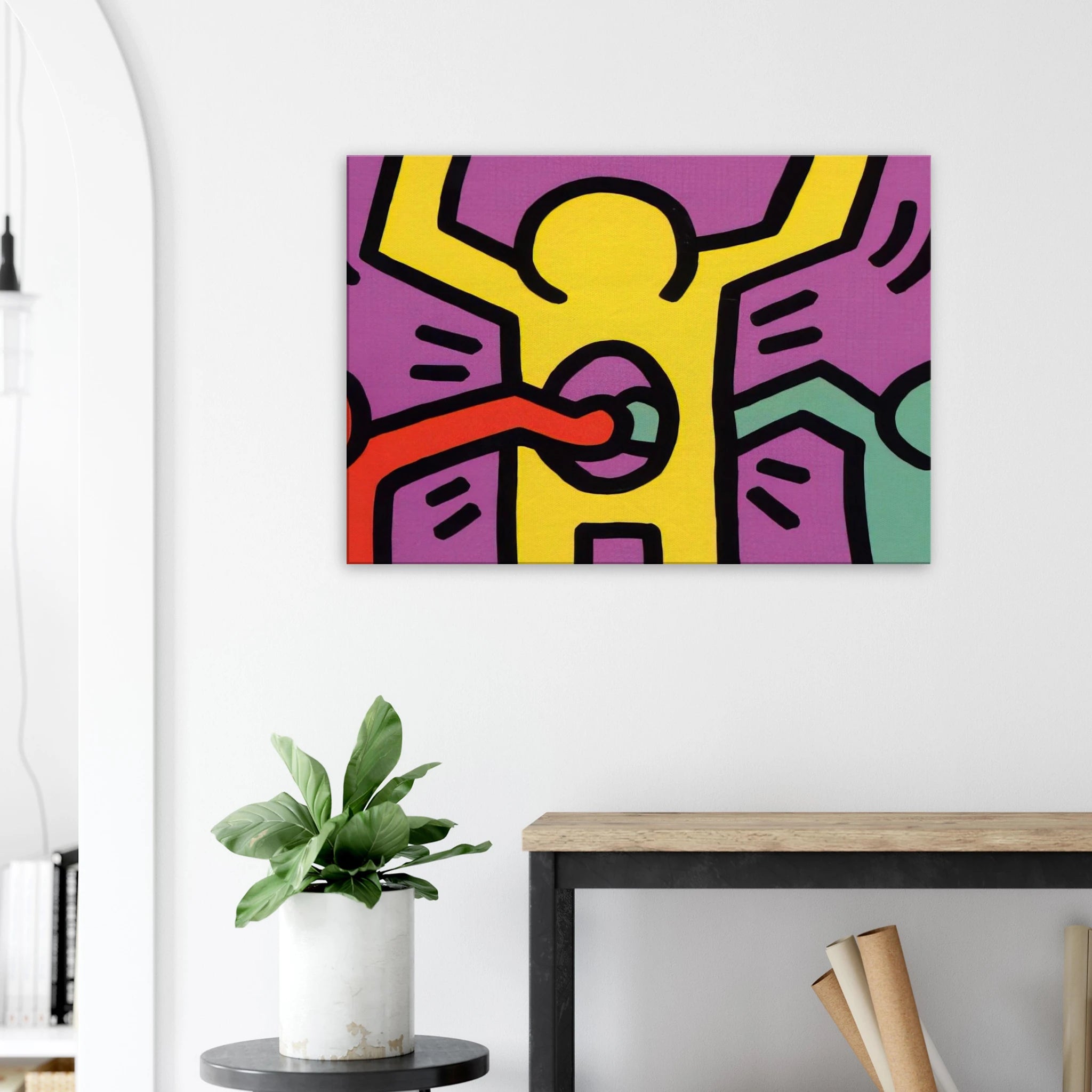 POP SHOP 1 1987 Canvas | Keith Haring Canvas | Keith Haring Prints