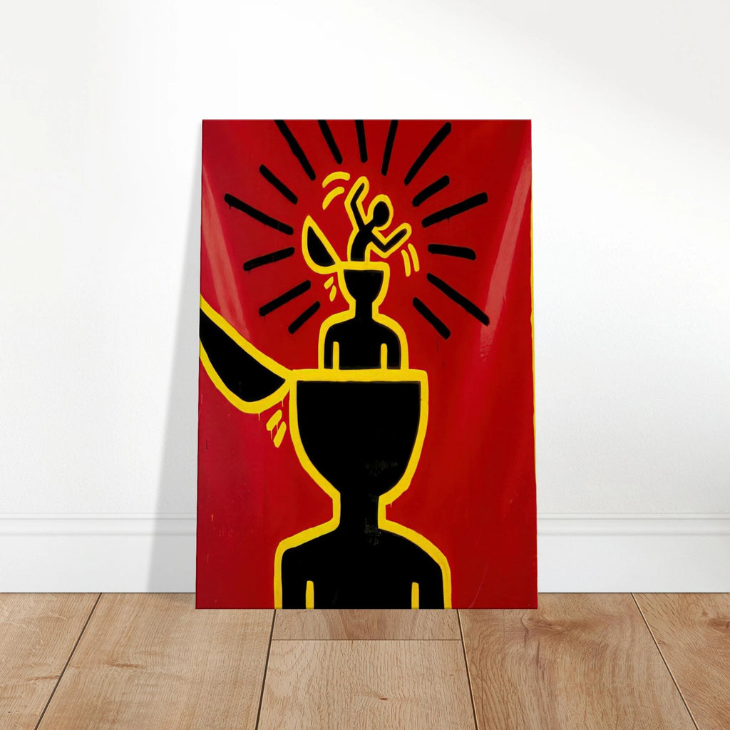 UNTITLED 1982 Canvas | Keith Haring Canvas | Keith Haring Prints