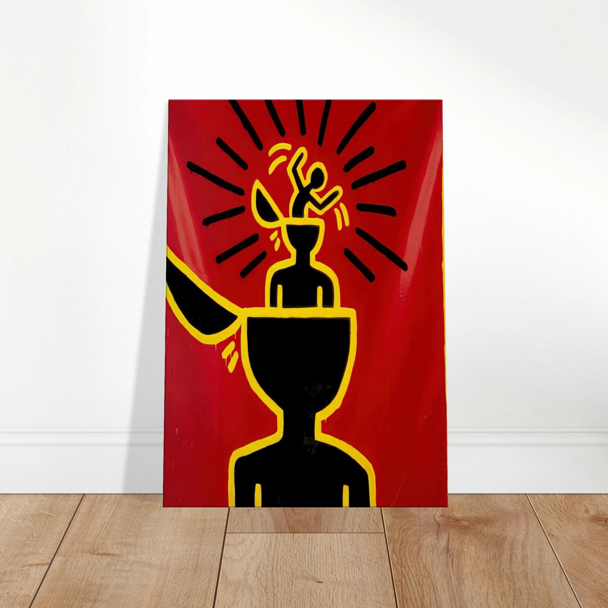 UNTITLED 1982 Canvas | Keith Haring Canvas | Keith Haring Prints