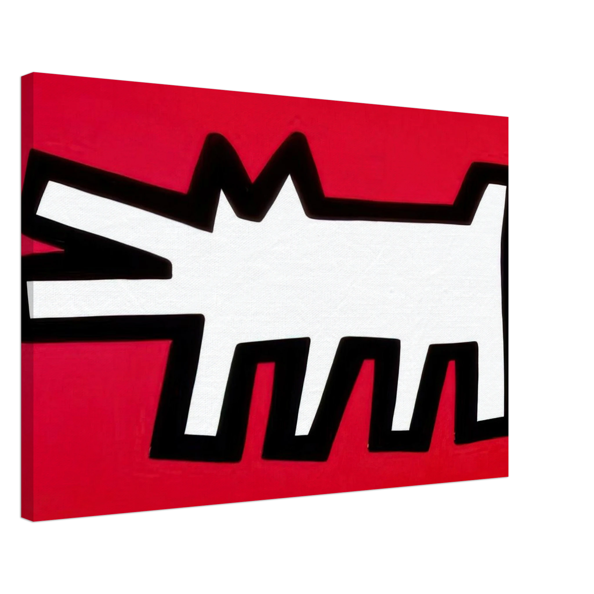 BARKING DOG 1990 Canvas | Keith Haring Canvas | Keith Haring Prints