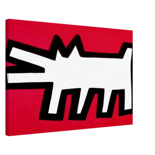 BARKING DOG 1990 Canvas | Keith Haring Canvas | Keith Haring Prints