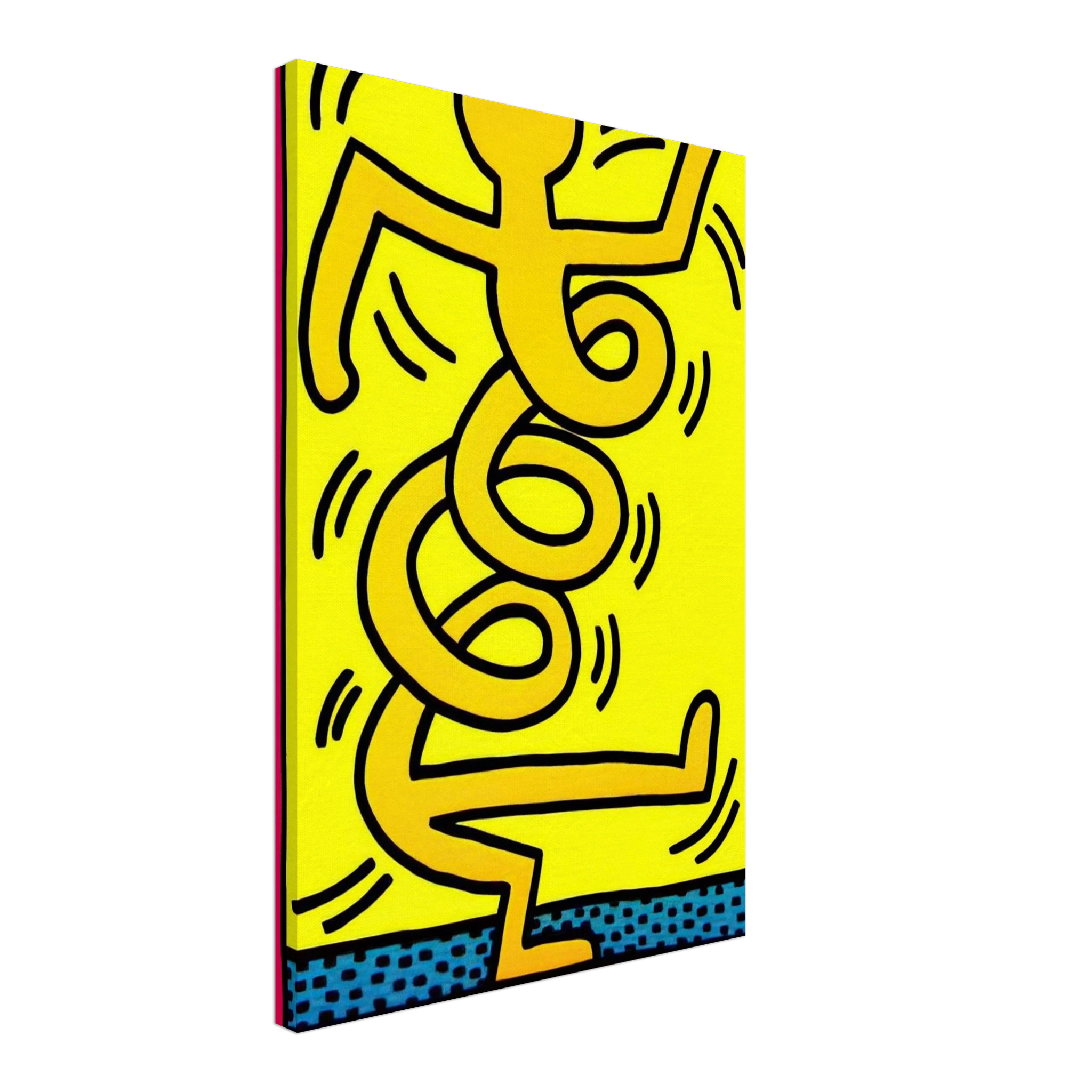 MONTREUX 1983 Canvas | Keith Haring Canvas | Keith Haring Prints