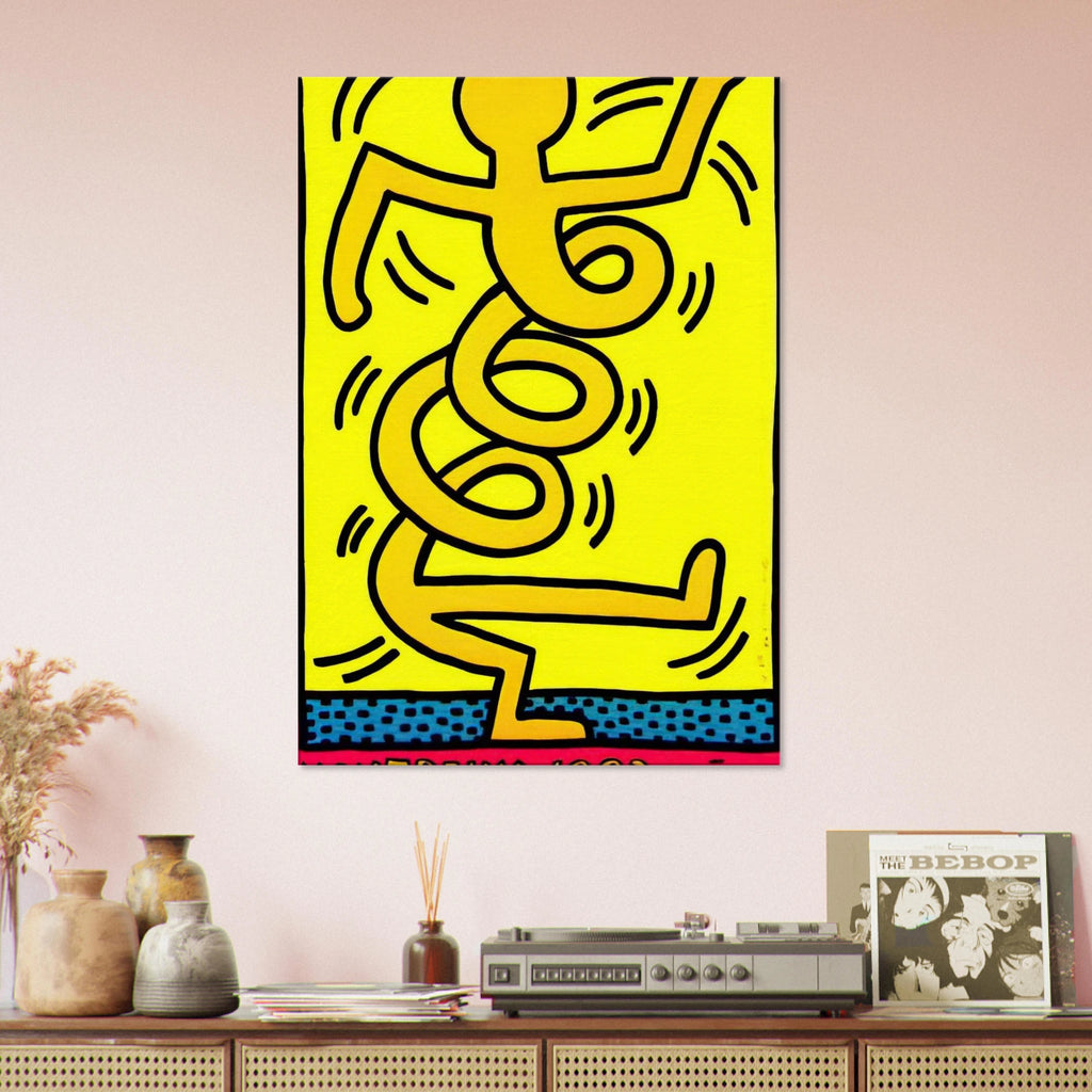MONTREUX 1983 Canvas | Keith Haring Canvas | Keith Haring Prints