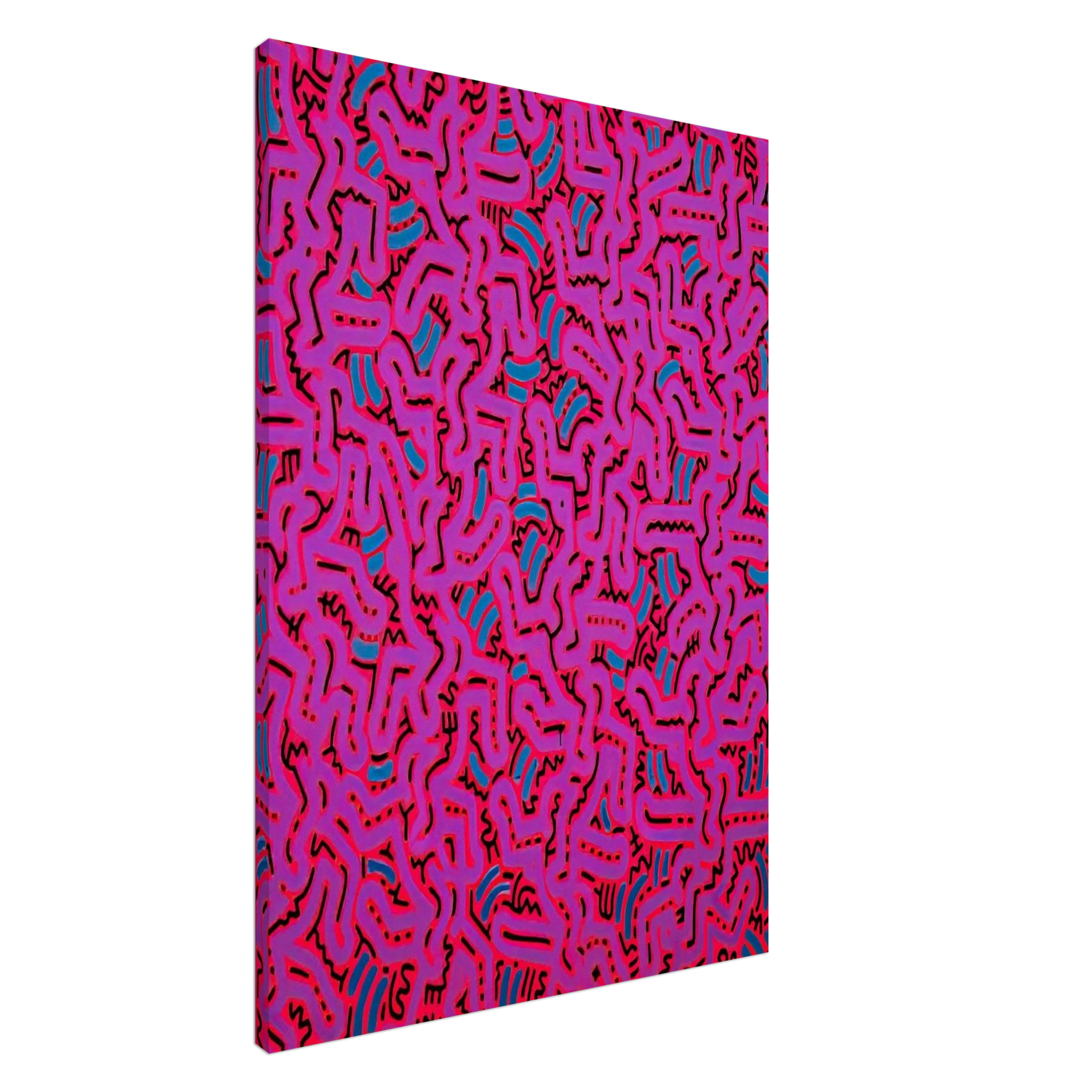 UNTITLED 1984 Canvas | Keith Haring Canvas | Keith Haring Prints