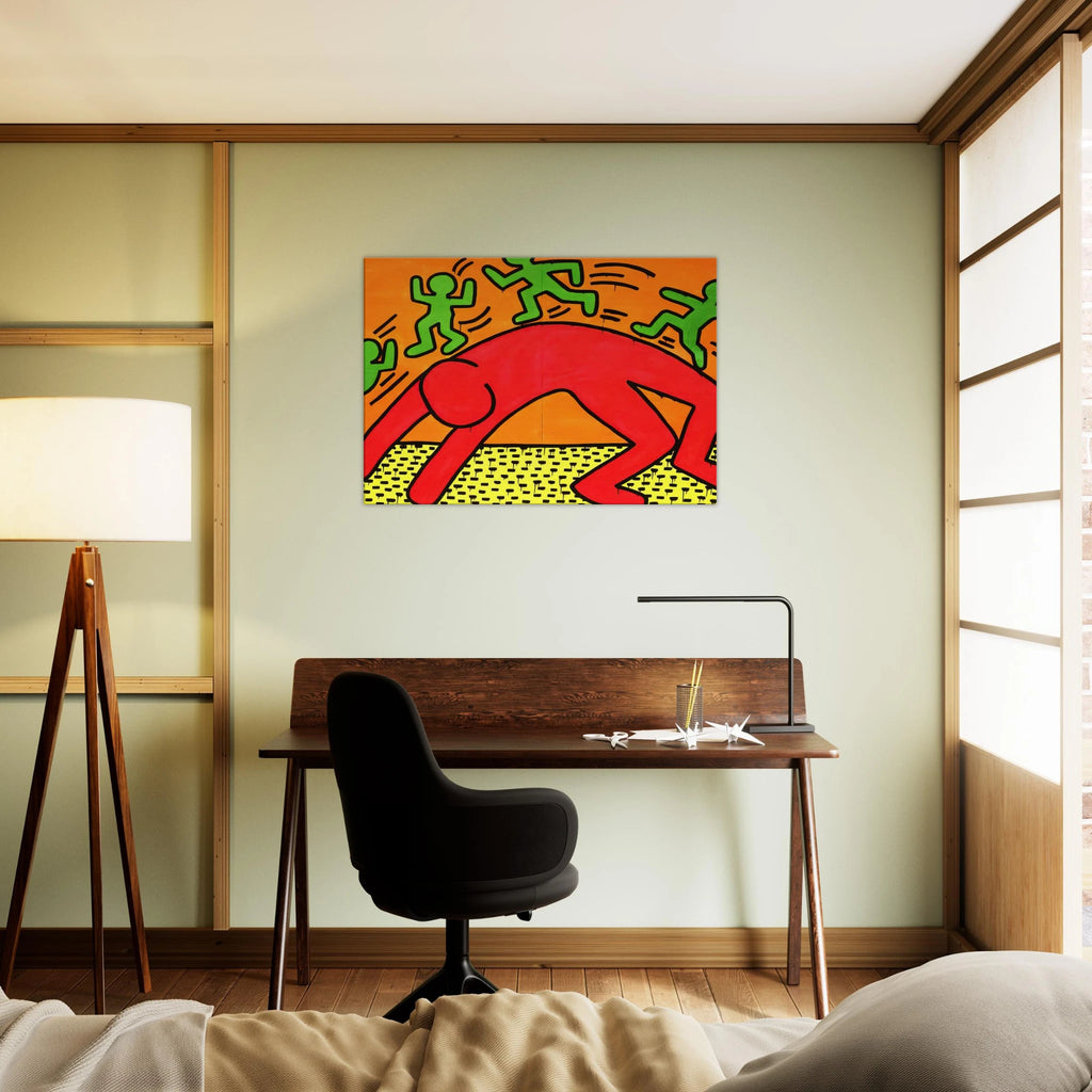 UNTITLED 1982 2 Canvas | Keith Haring Canvas | Keith Haring Prints