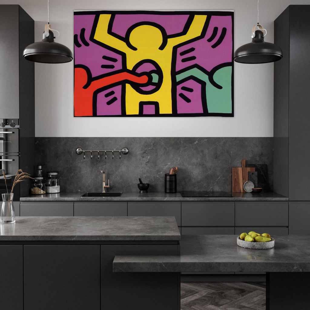 POP SHOP 1 1987 Poster | Keith Haring Poster | Keith Haring Prints