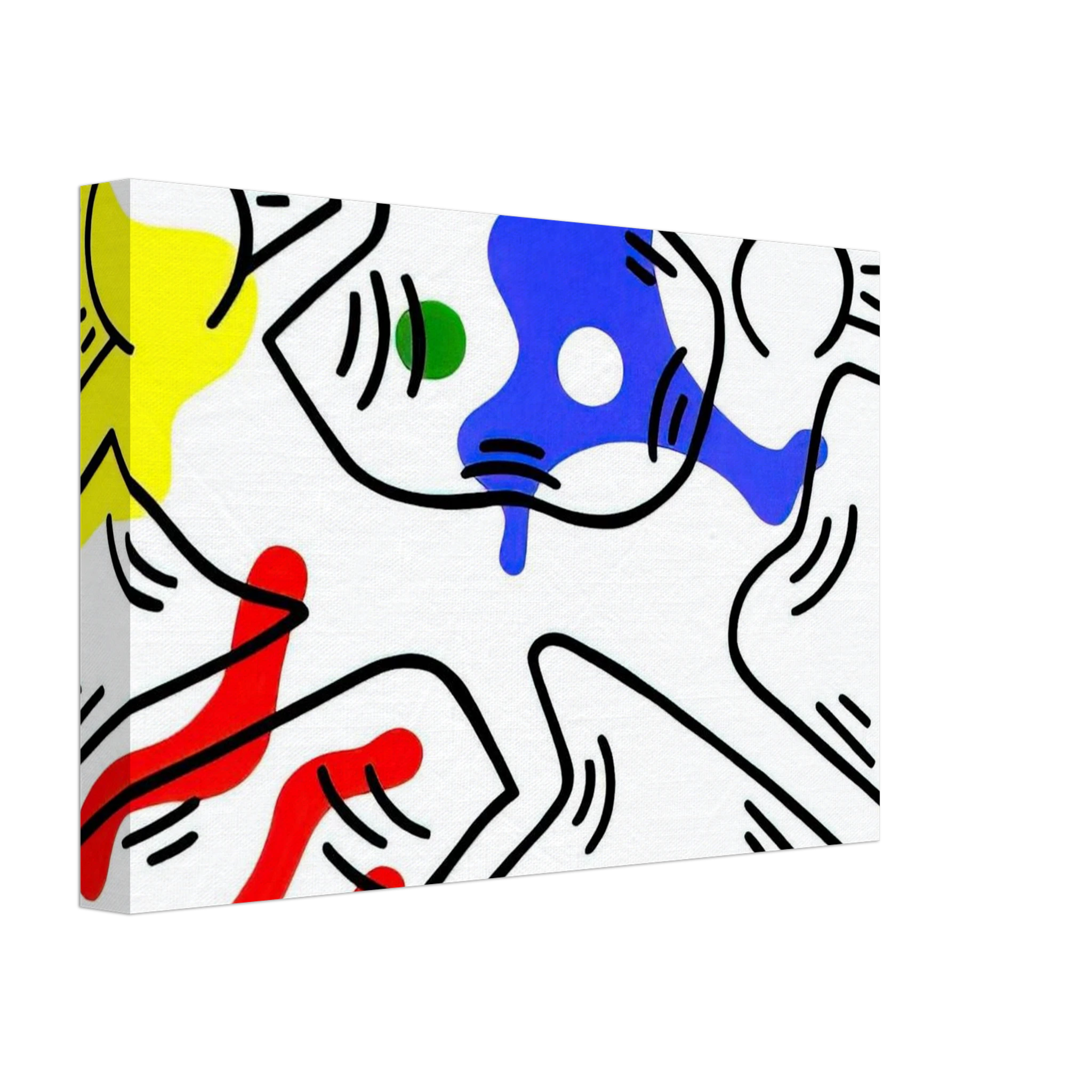 UNTITLED 1986 Canvas | Keith Haring Canvas | Keith Haring Prints