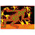 UNTITLED 1983 2 Poster | Keith Haring Poster | Keith Haring Prints