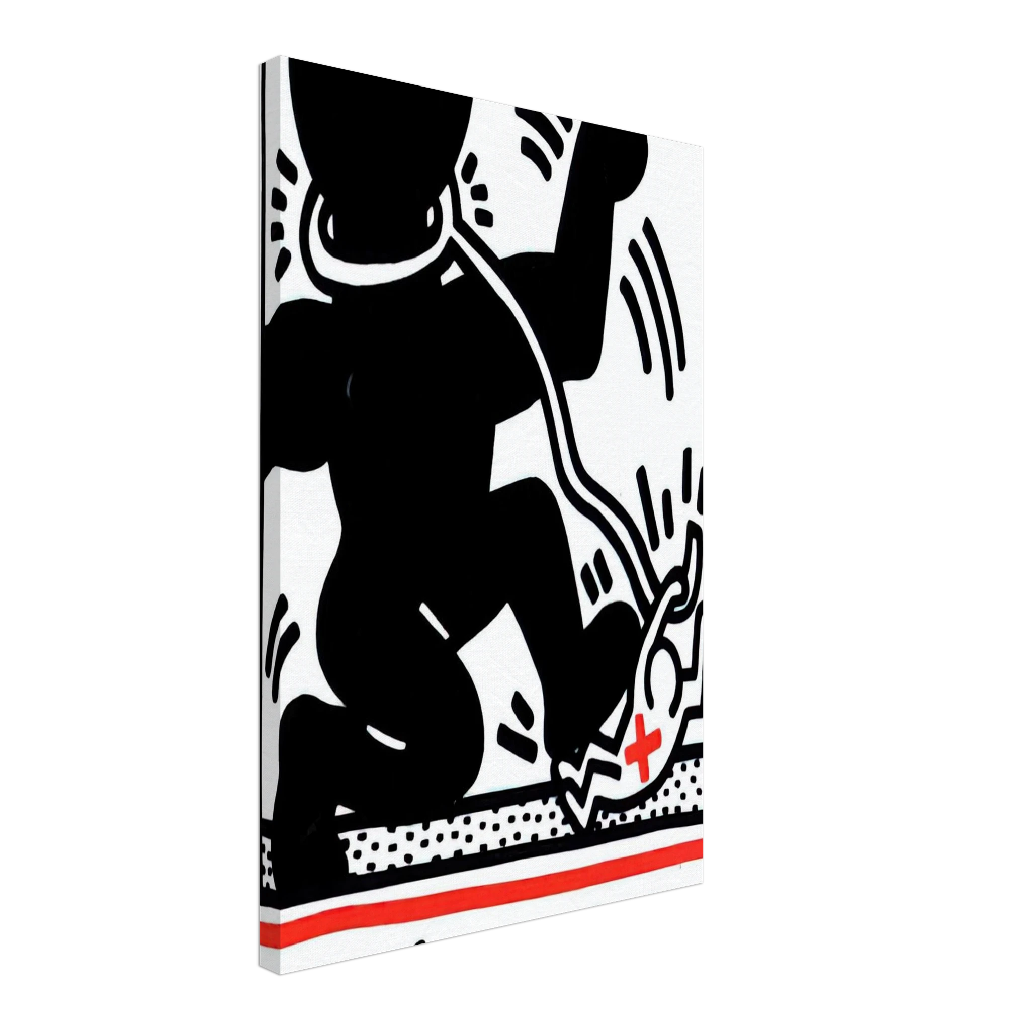 FREE SOUTH AFRICA 1985 Canvas | Keith Haring Canvas | Keith Haring Prints