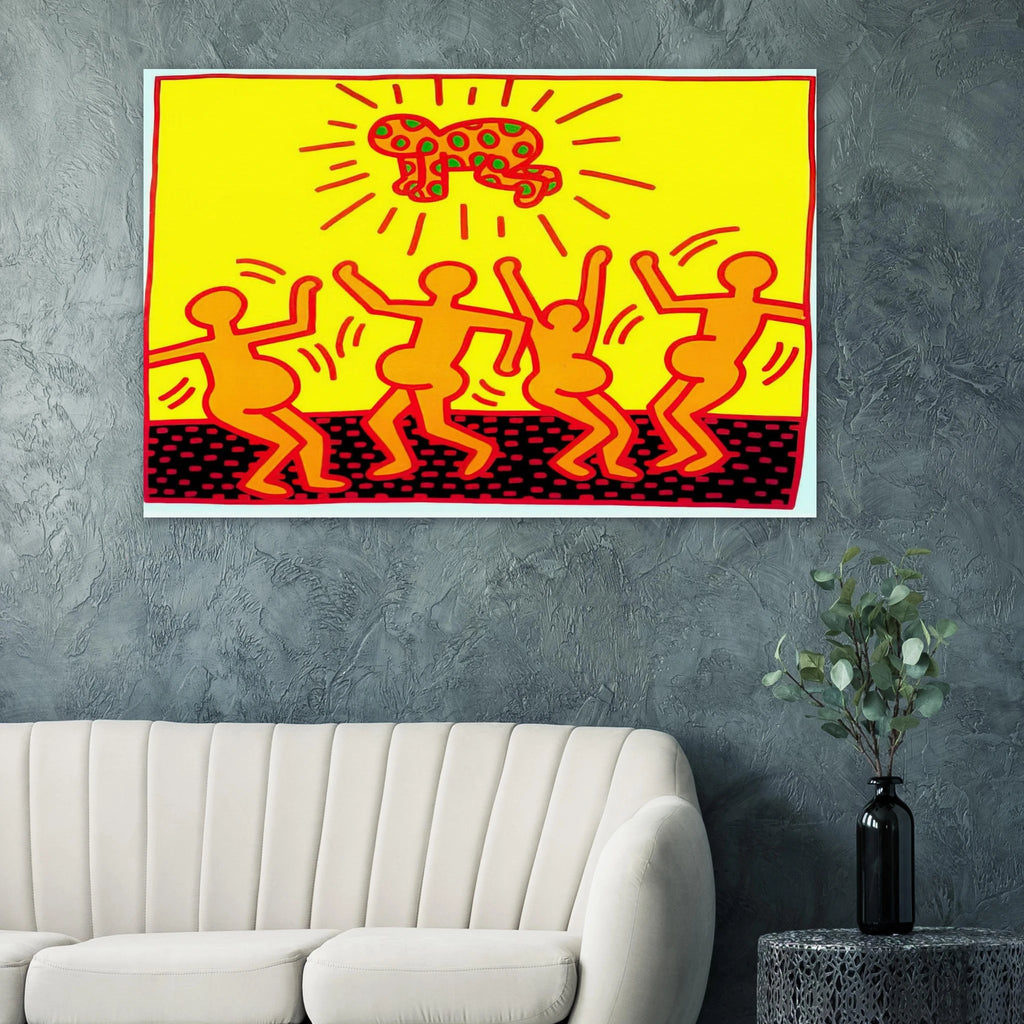 UNTITLED 1983 1 Poster | Keith Haring Poster | Keith Haring Prints