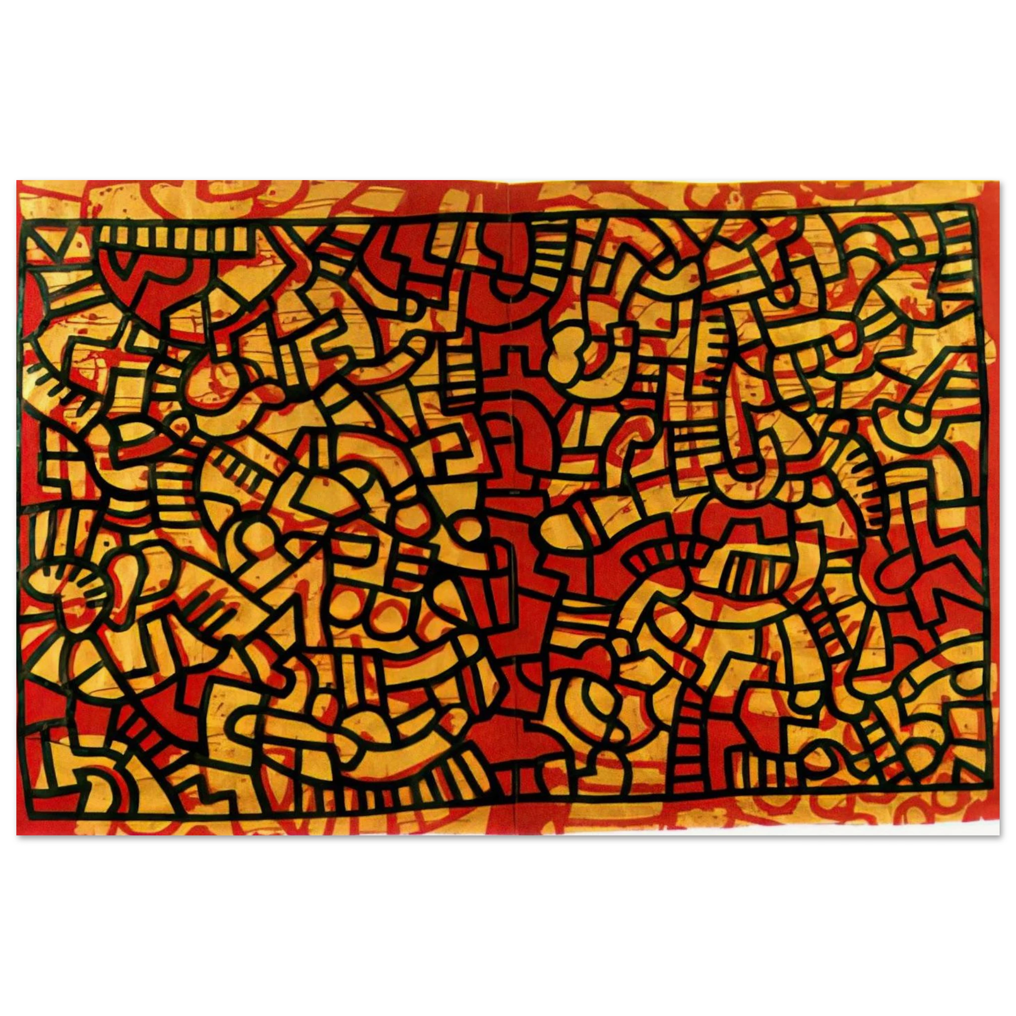 UNTITLED 1979 Poster | Keith Haring Poster | Keith Haring Prints