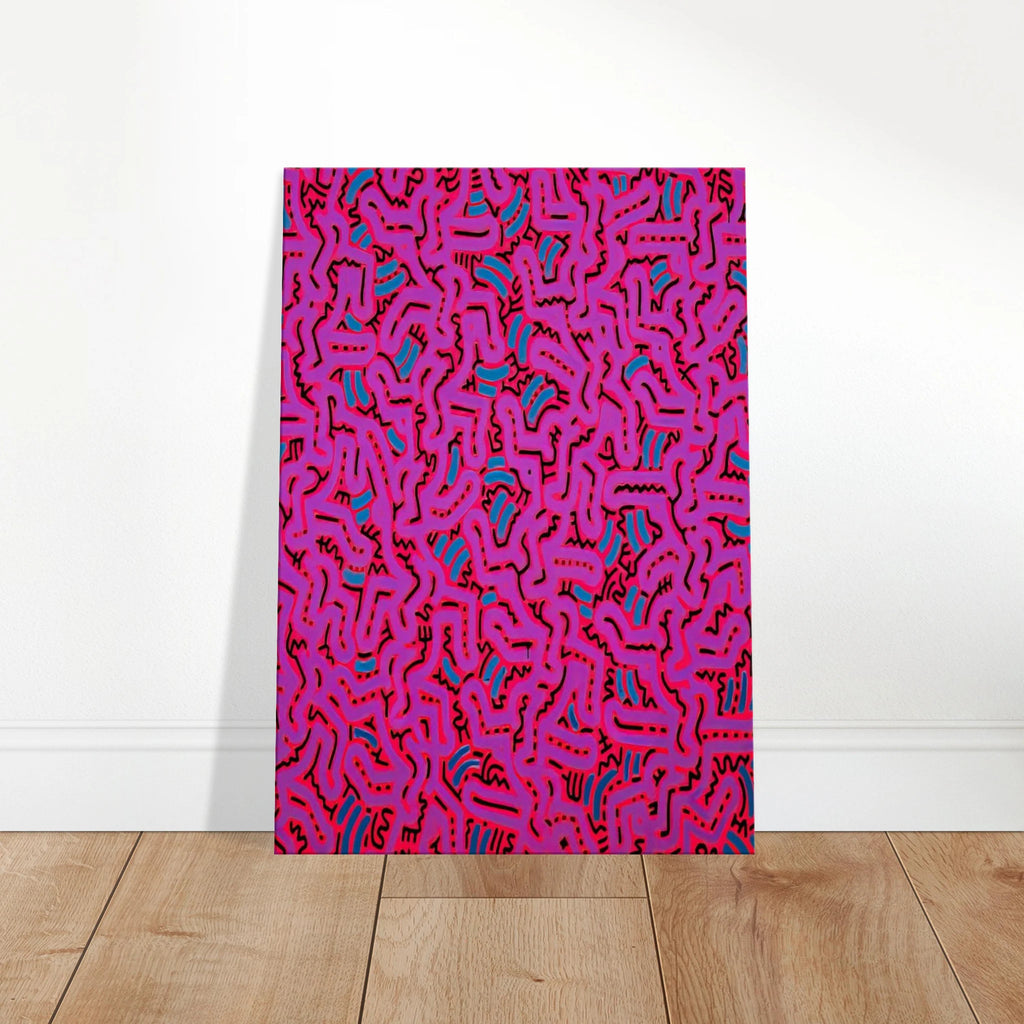 UNTITLED 1984 Canvas | Keith Haring Canvas | Keith Haring Prints