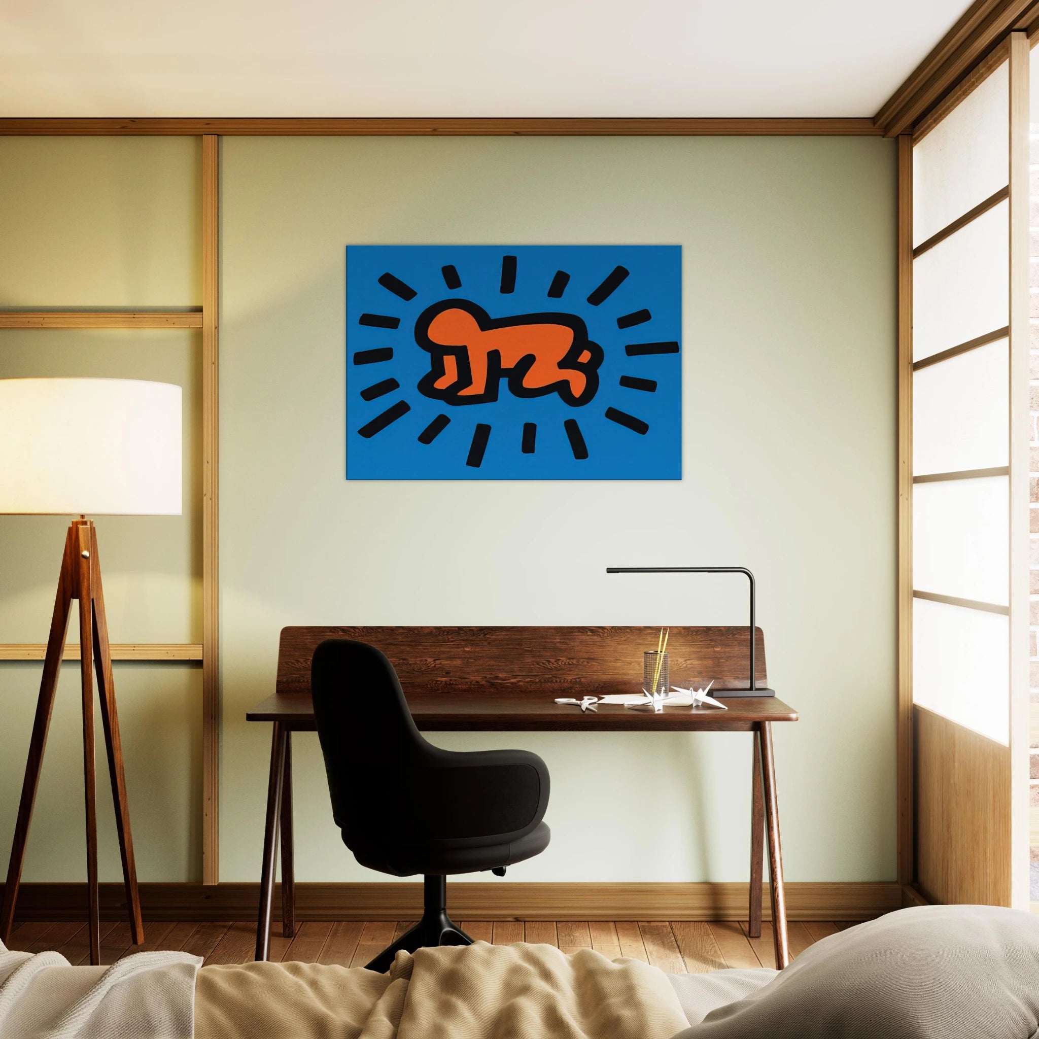 RADIANT BABY FROM ICONS SERIES 1990 Canvas | Keith Haring Canvas | Keith Haring Prints