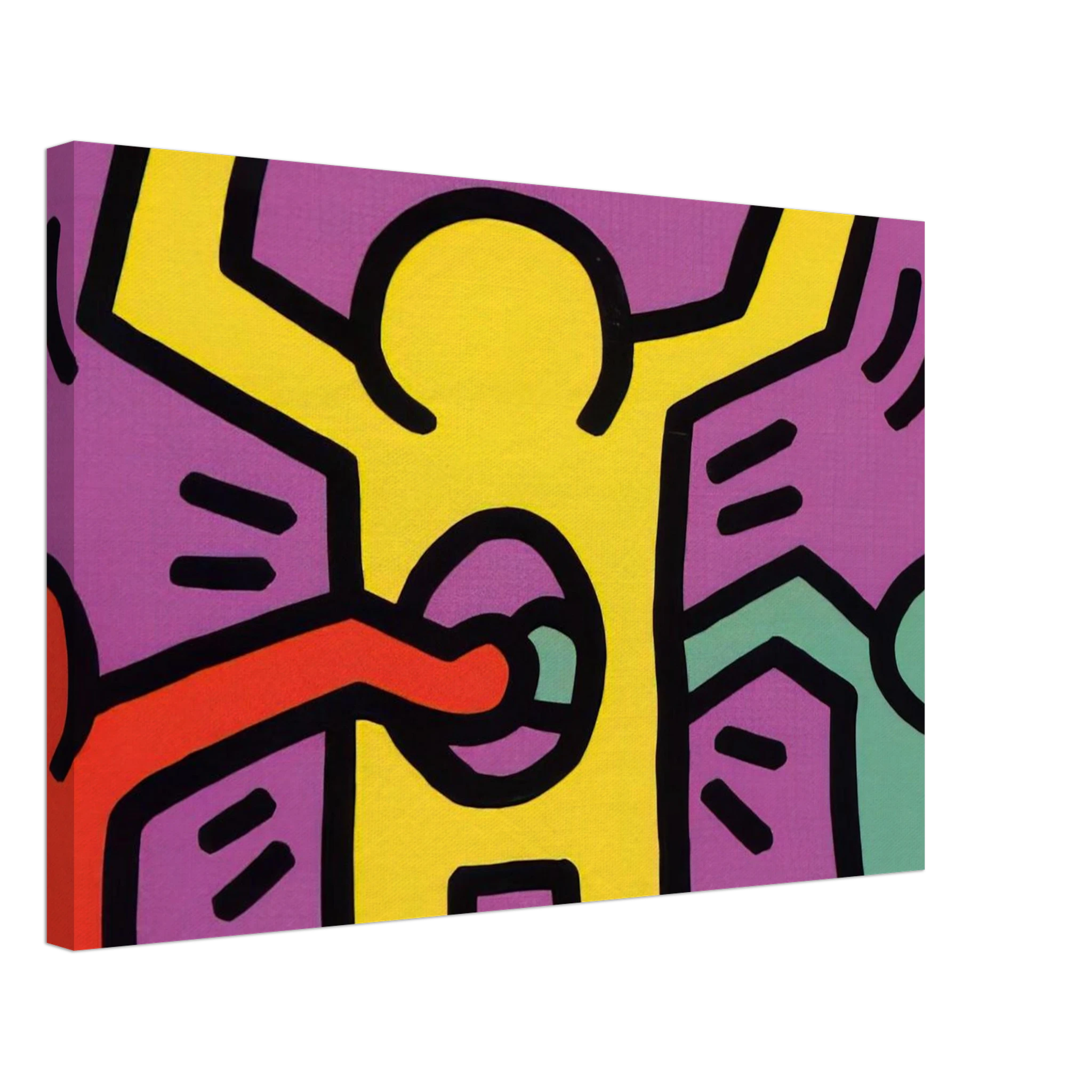 POP SHOP 1 1987 Canvas | Keith Haring Canvas | Keith Haring Prints