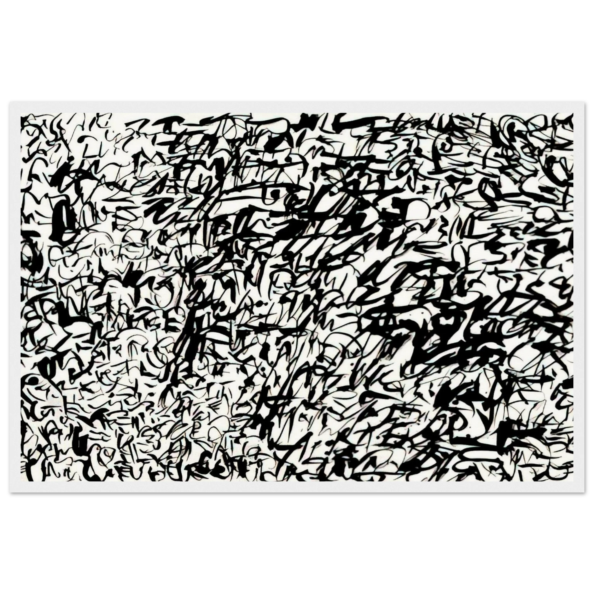UNTITLED 1978 2 Framed Poster | Keith Haring Framed Prints Wall Art | Keith Haring Prints
