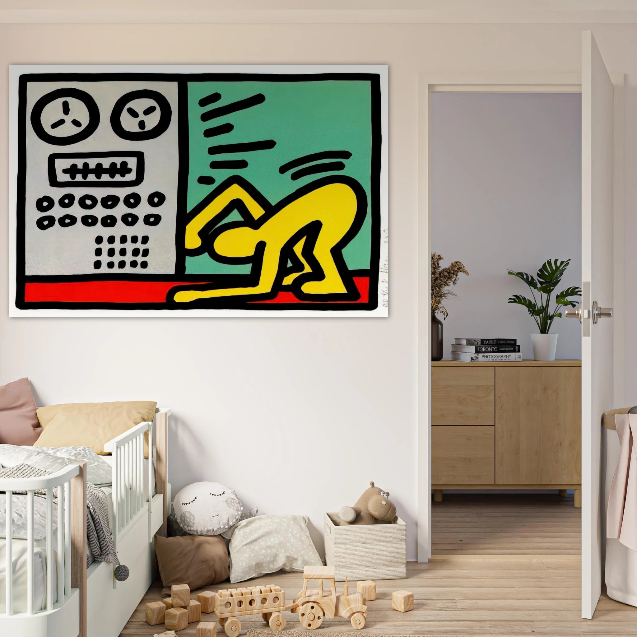 POP SHOP III 1989 Poster | Keith Haring Poster | Keith Haring Prints