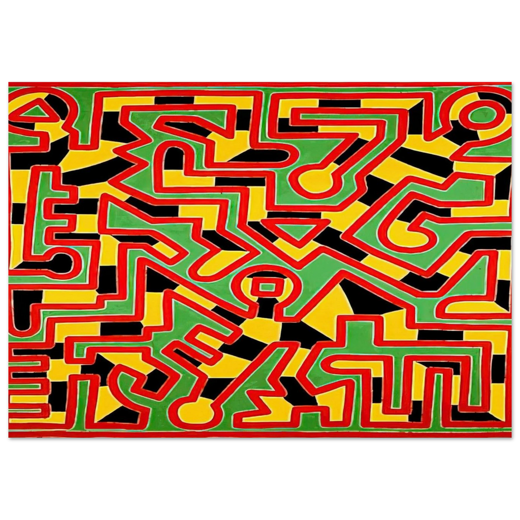 UNTITLED 1988 Poster | Keith Haring Poster | Keith Haring Prints