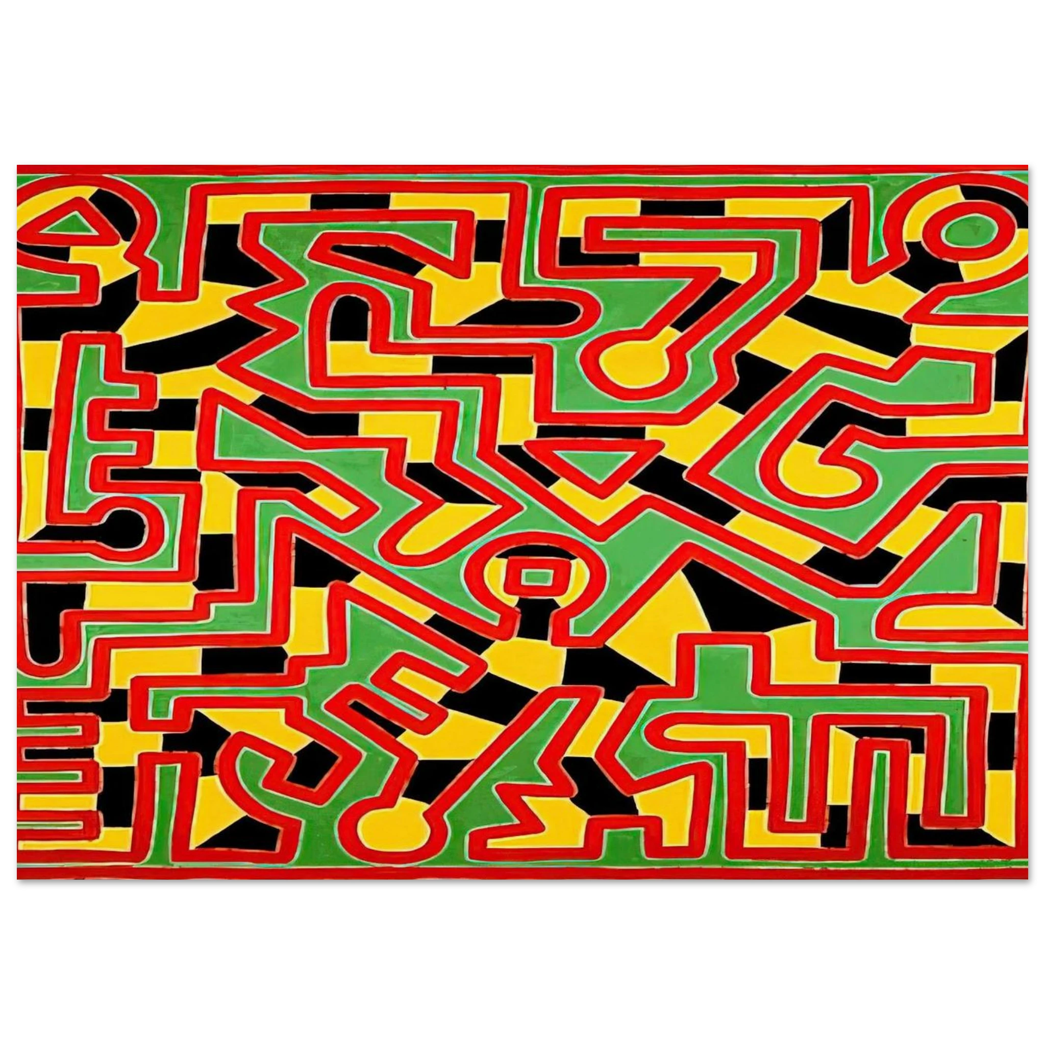UNTITLED 1988 Poster | Keith Haring Poster | Keith Haring Prints