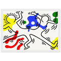 UNTITLED 1986 Framed Poster | Keith Haring Framed Prints Wall Art | Keith Haring Prints