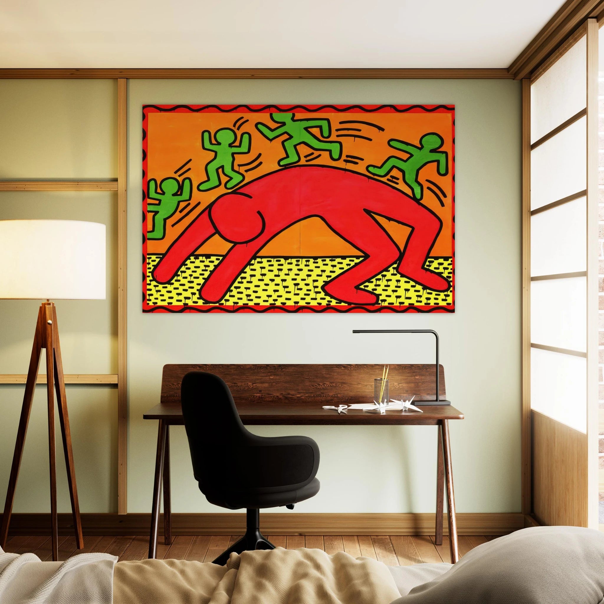 UNTITLED 1982 2 Poster | Keith Haring Poster | Keith Haring Prints