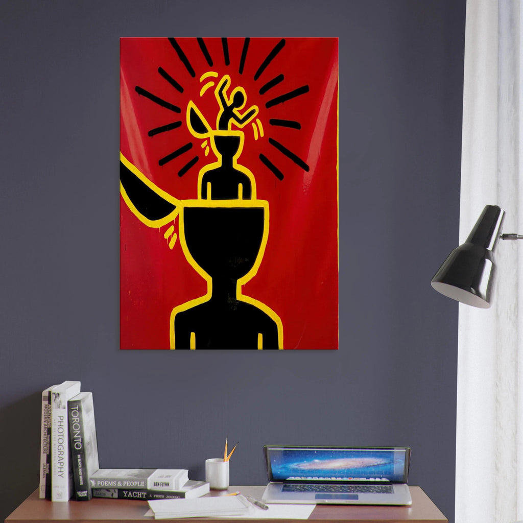 UNTITLED 1982 Canvas | Keith Haring Canvas | Keith Haring Prints