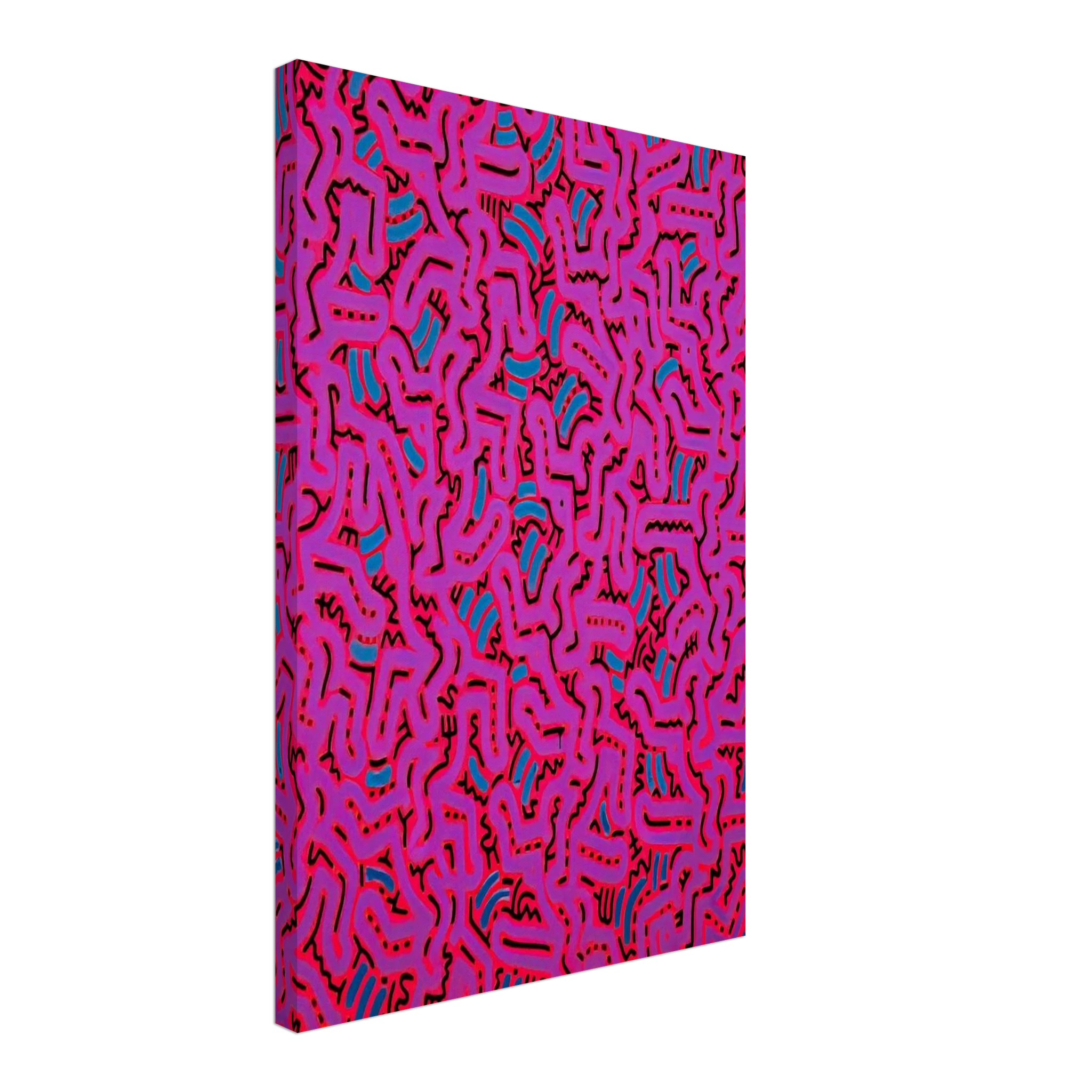 UNTITLED 1984 Canvas | Keith Haring Canvas | Keith Haring Prints