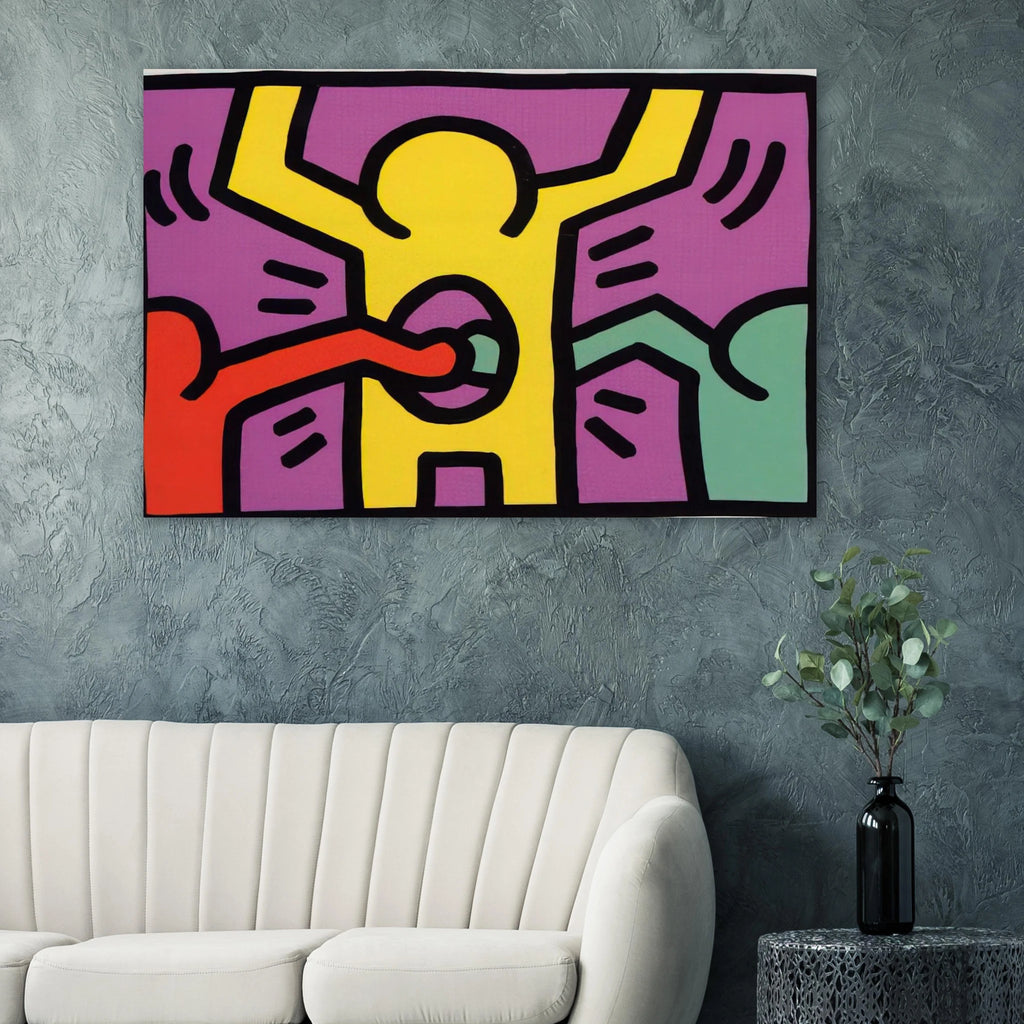 POP SHOP 1 1987 Poster | Keith Haring Poster | Keith Haring Prints