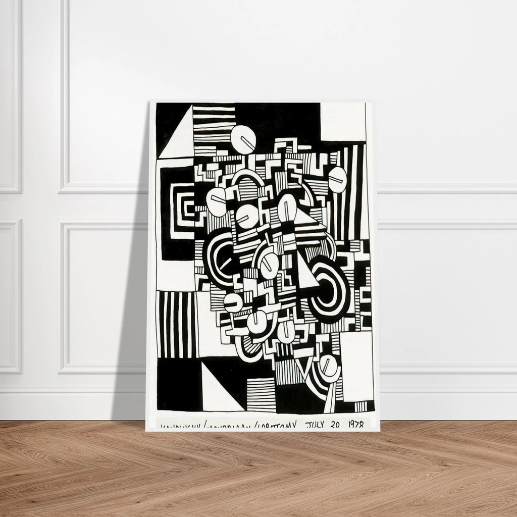UNTITLED 1978 Framed Poster | Keith Haring Framed Prints Wall Art | Keith Haring Prints