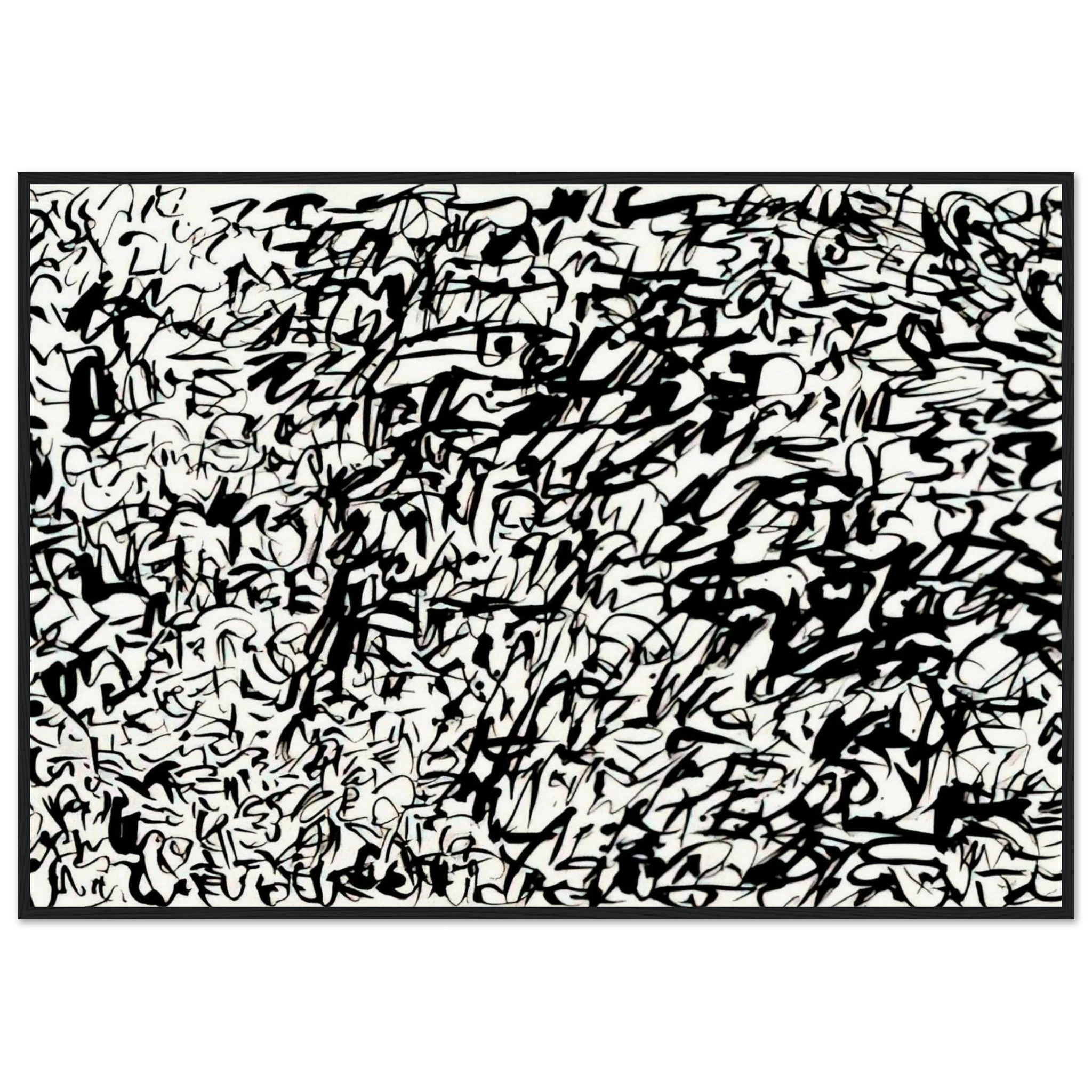 UNTITLED 1978 2 Framed Poster | Keith Haring Framed Prints Wall Art | Keith Haring Prints