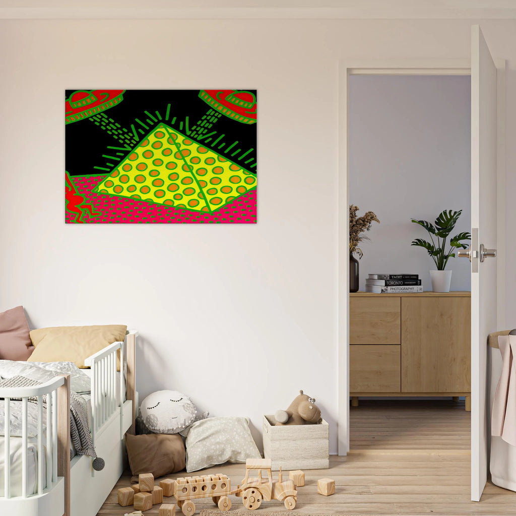 UNTITLED 1983 3 Canvas | Keith Haring Canvas | Keith Haring Prints