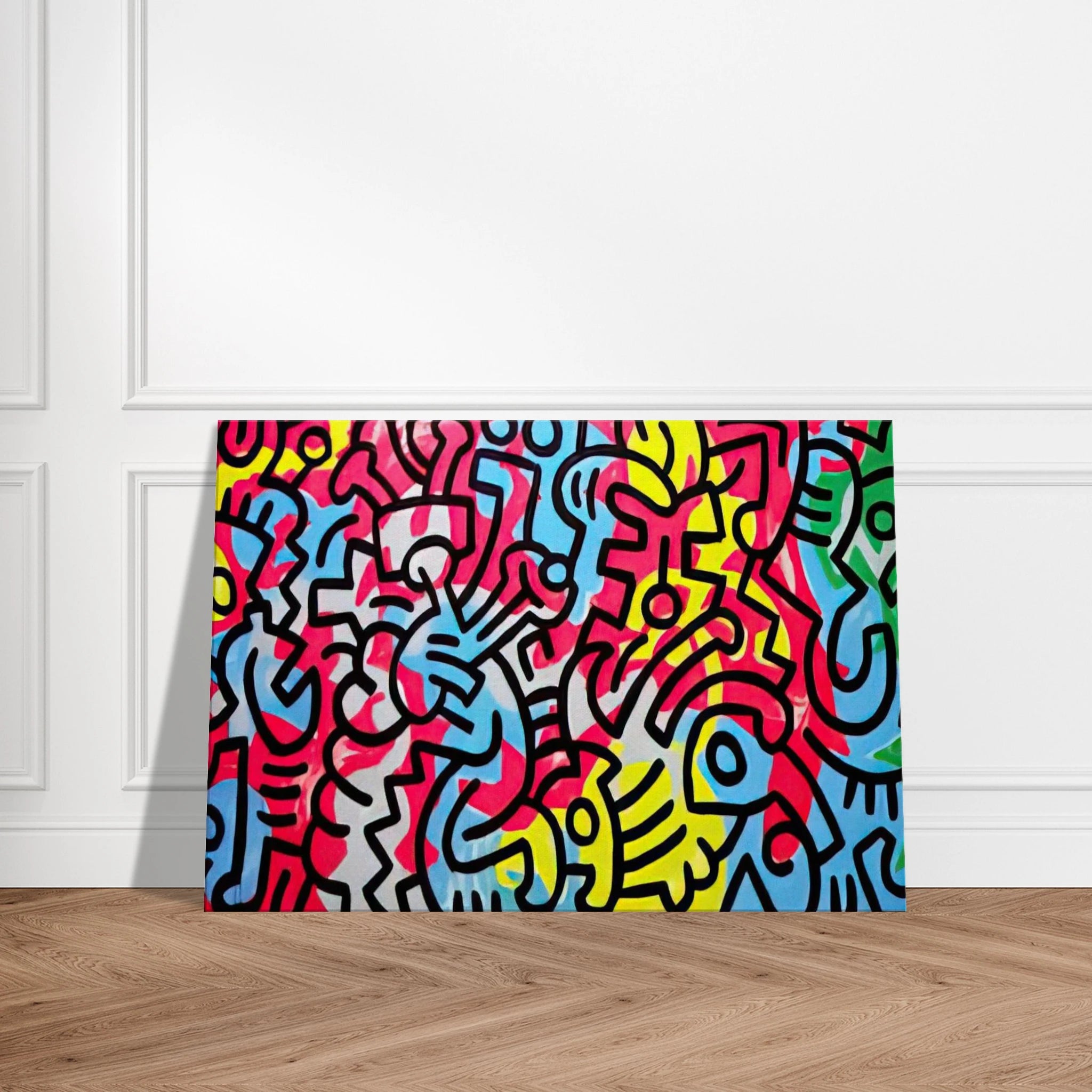 UNTITLED 1987 Canvas | Keith Haring Canvas | Keith Haring Prints