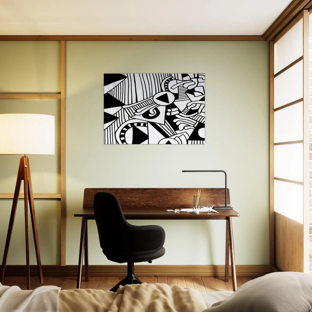 UNTITLED 1978 1 Canvas | Keith Haring Canvas | Keith Haring Prints