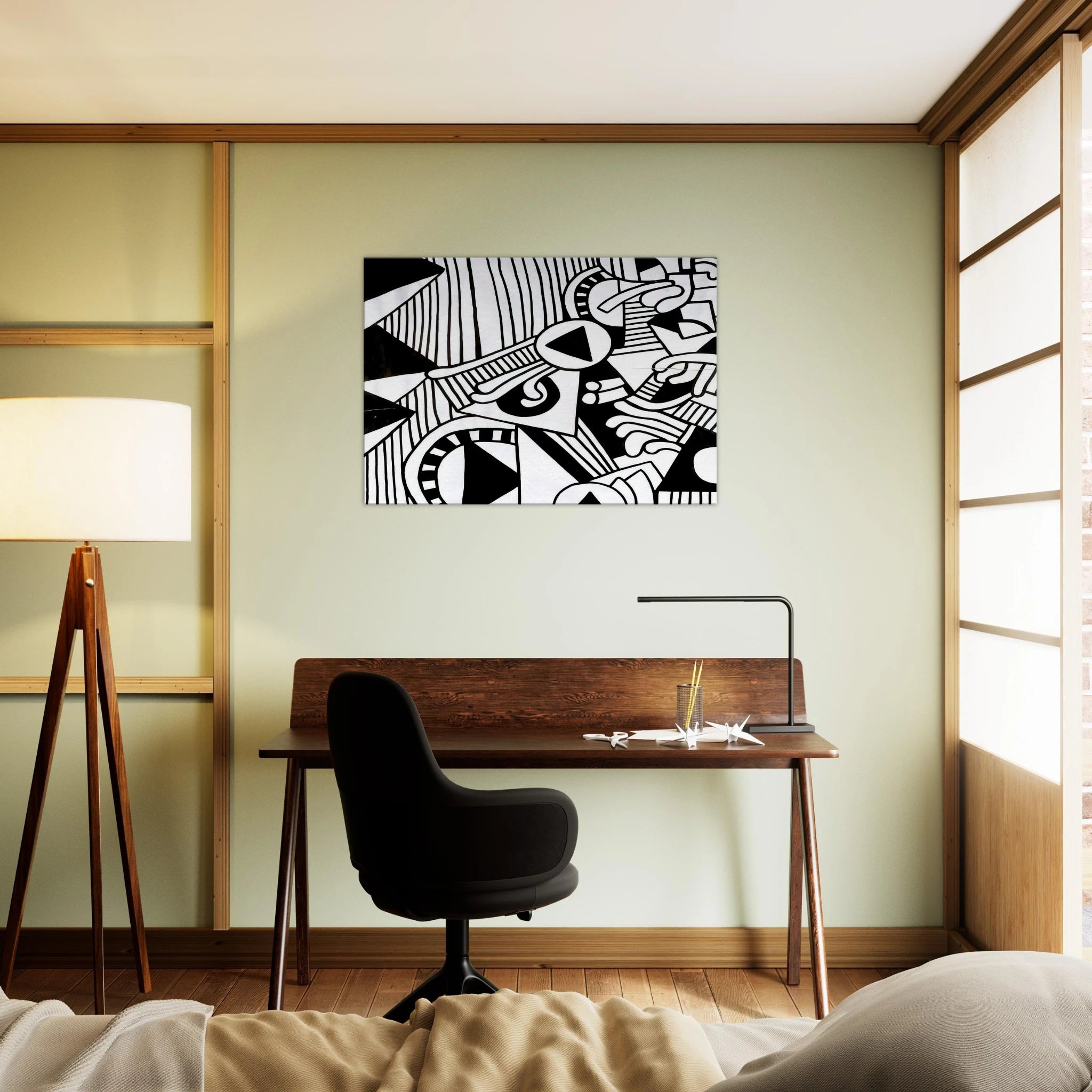 UNTITLED 1978 1 Canvas | Keith Haring Canvas | Keith Haring Prints